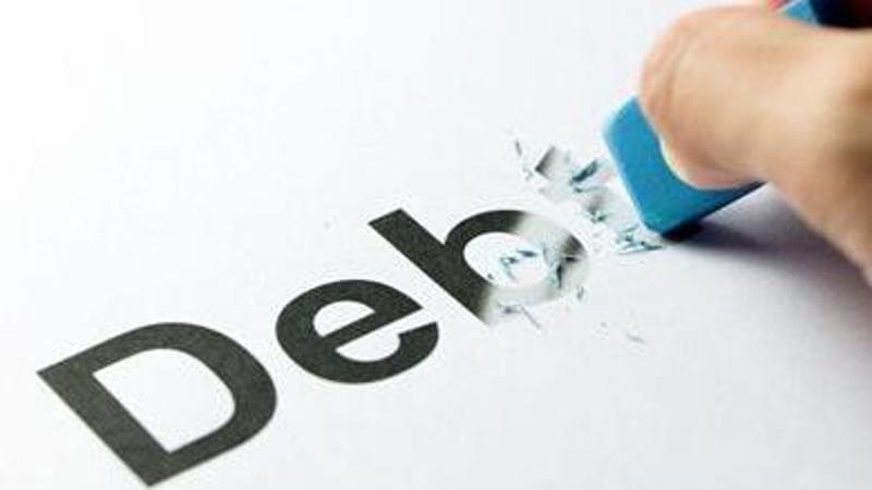 The debt race and Darwinian selection