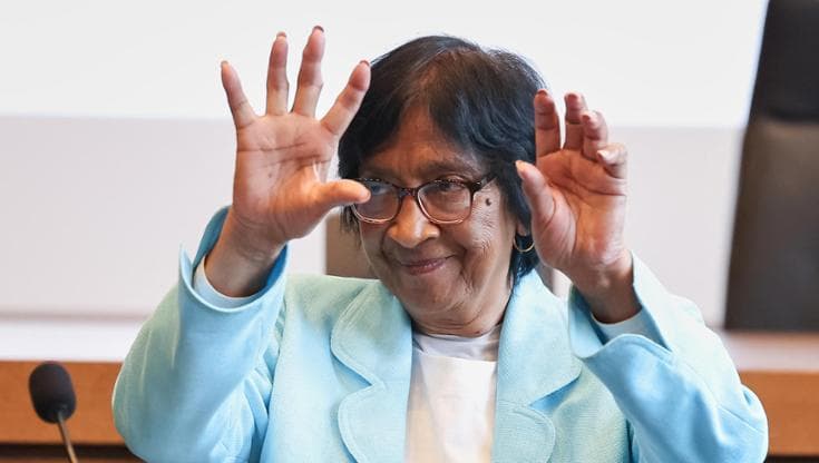 Navanethem "Navi" Pillay, Nobel per la Pace