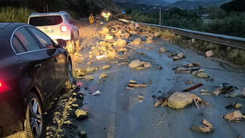 Bomba d'acqua nel reggino