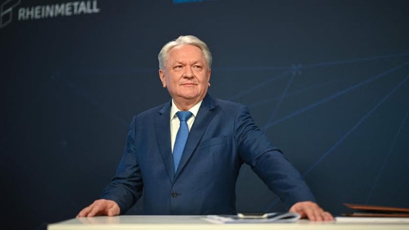 Armin Papperger, Ceo di&nbsp;Rheinmetall
