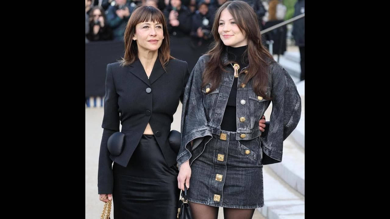 Marceau con la figlia Juliette Lemley