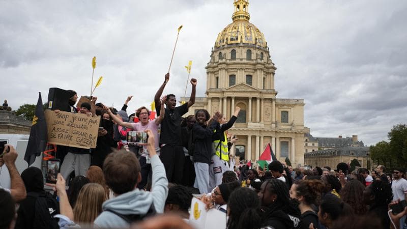 Le proteste degli studenti in Francia