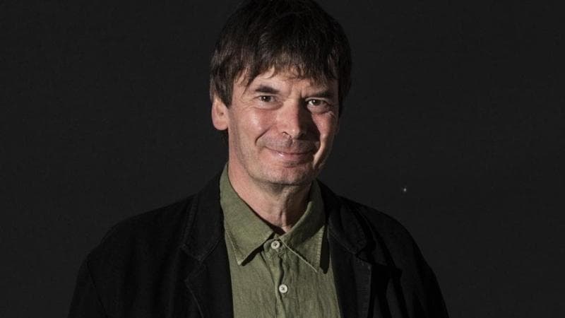 Lo scrittore scozzese Ian Rankin