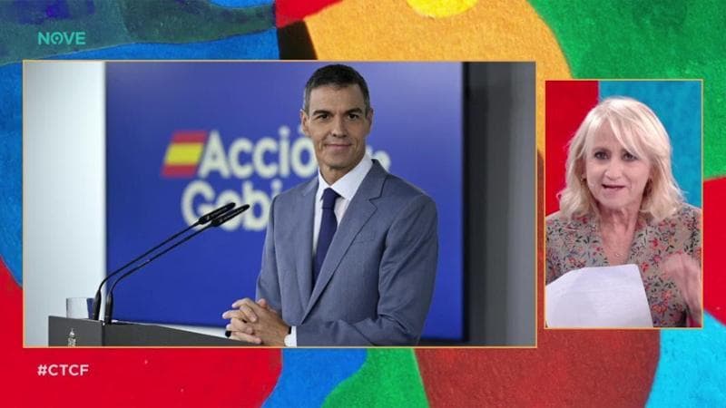 Anteprima: Sánchez a Littizzetto: “Grazie Luciana ma devo rimanere qui a cucinare paella”. Poi l’end…