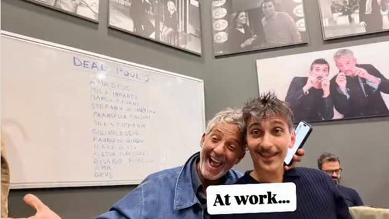 Fiorello e Biggio di nuovo al lavoro: alle loro spalle il “Dead pool 2”. Primo della lista Amadeus