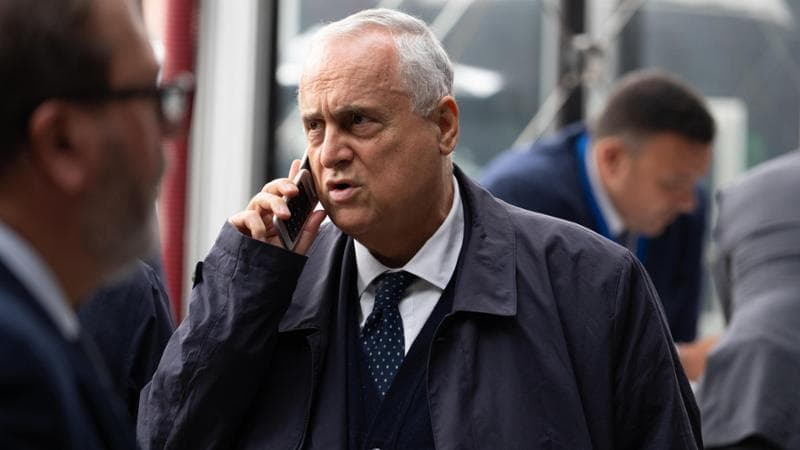 Lazio, Lotito ai pm: “Io minacciato, giravo con 2 pistole per paura. Ho contro pezzi della politica”