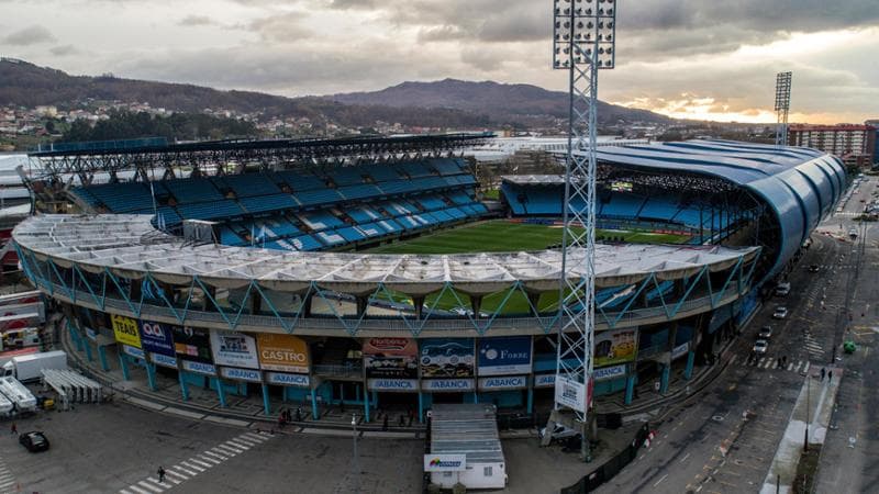 Lo stadio Balaidos di Vigo
