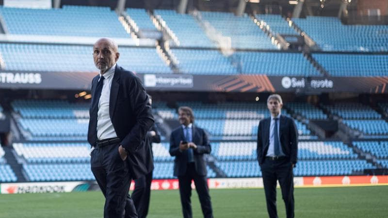 Luciano Spalletti a Vigo
