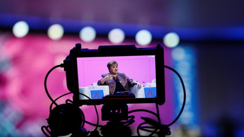 &nbsp;Kristalina Georgieva, direttrice del Fondo monetario internazionale
