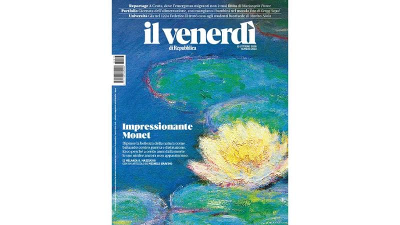 Sul nuovo Venerdì. Dopo cent’anni impressionante Monet