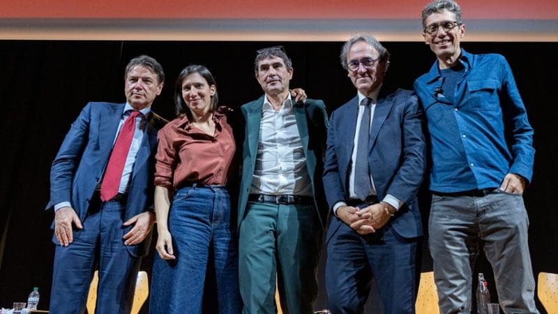 Sondaggi politici: il campo largo avanti sul centrodestra, continua il calo di Vannacci
