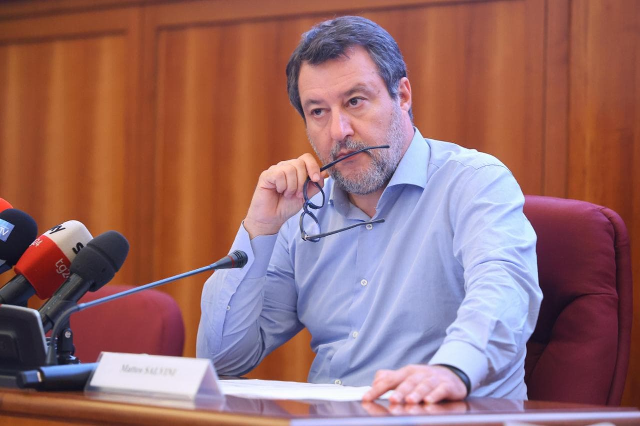 Matteo Salvini, ministro dei Trasporti