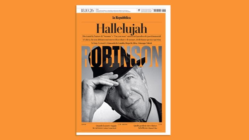 So Long Leonard, su Robinson c’è Cohen