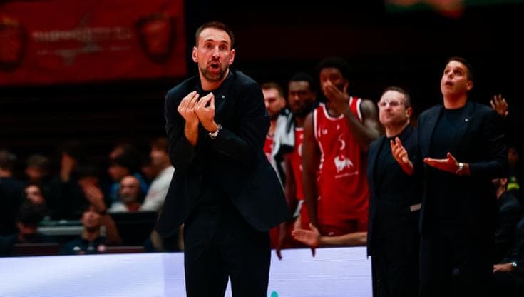 Giuseppe Poeta, coach dell'Armani Milano