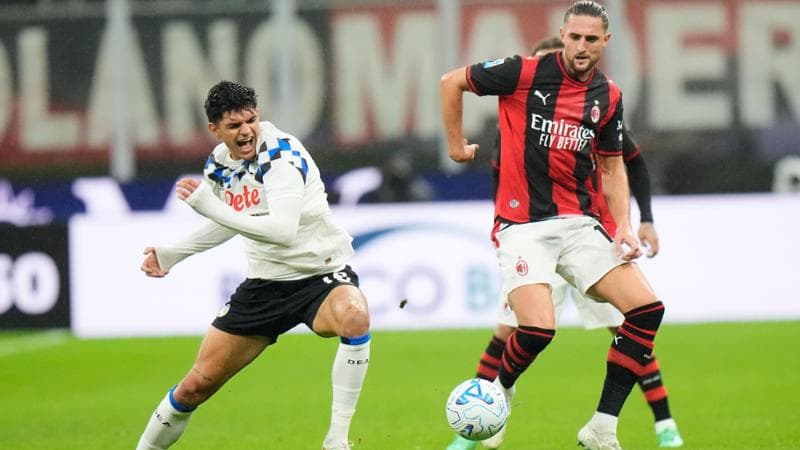 Rabiot in azione