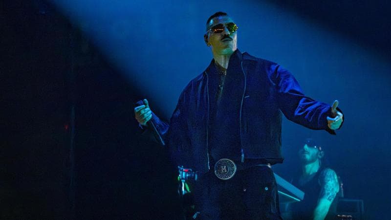Marracash, nome d'arte di Fabio Bortolo Rizzo