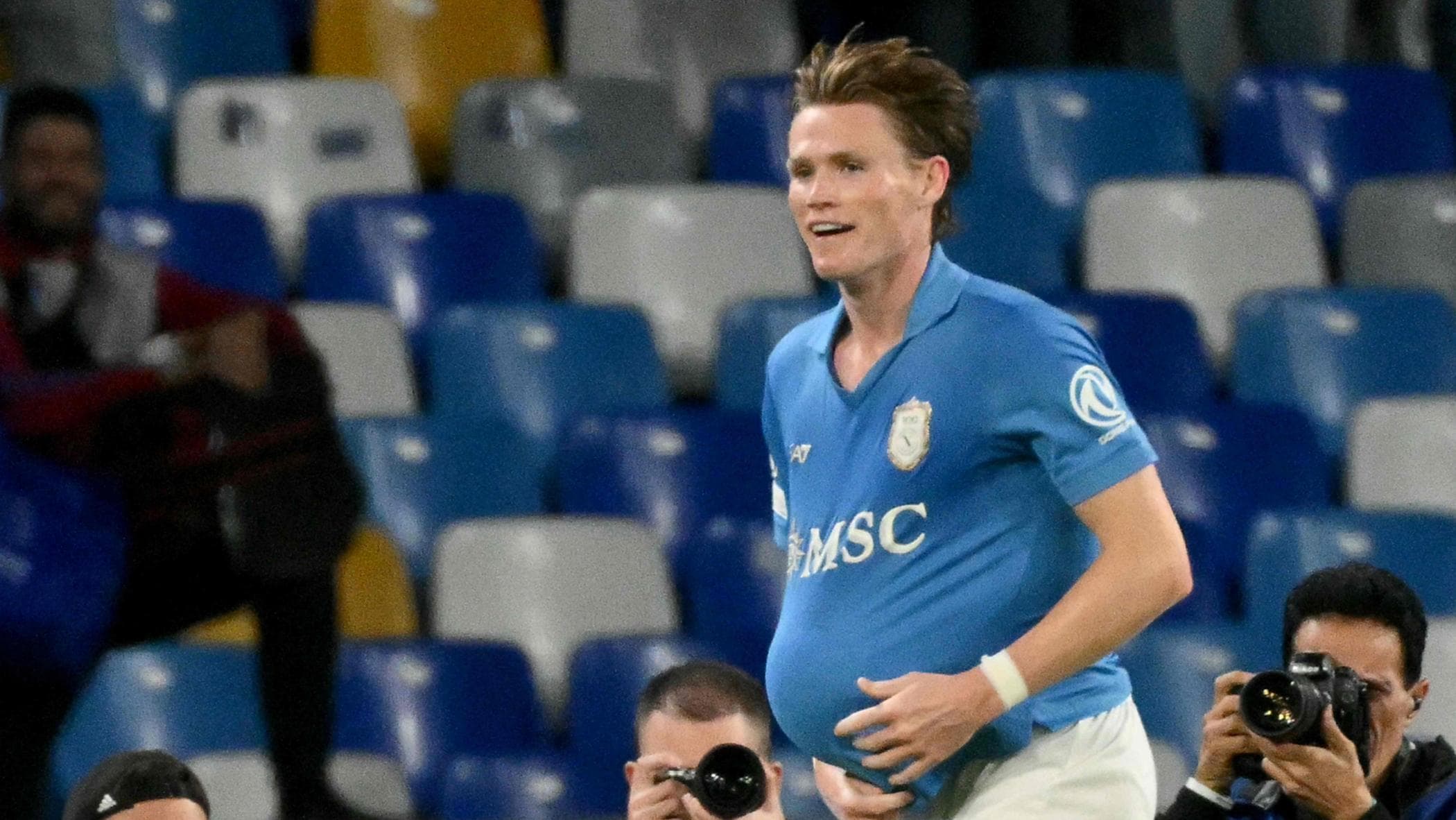 McTominay-Doppelpack führt Napoli zum 4:3 gegen Bodø
