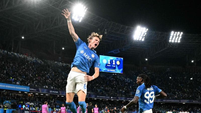 L'esultanza di Scott McTominay