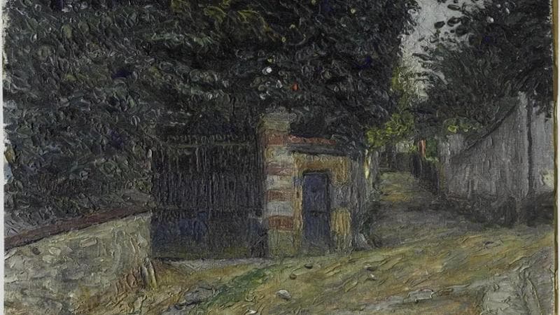 Gartentor in Sèvres, Gabriele Münter (c.1906)