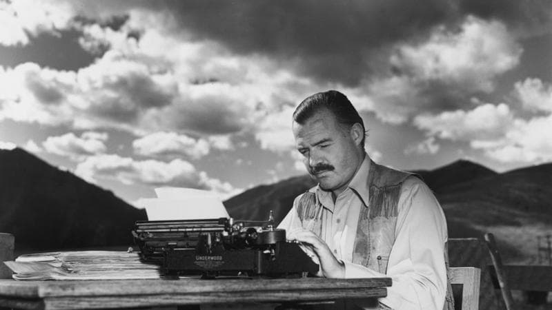 &nbsp;Ernest Hemingway
