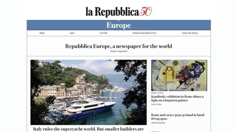 Repubblica, a newspaper for the world