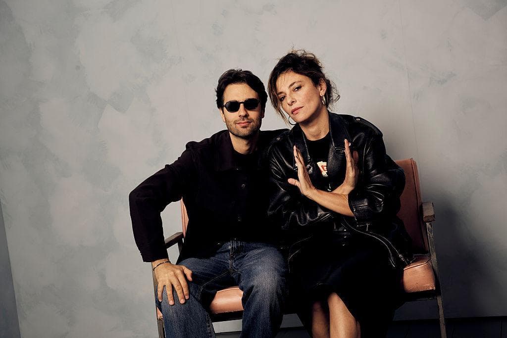 Paolo Strippoli and Jasmine Trinca