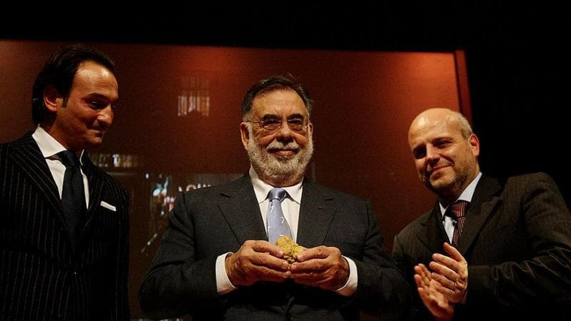 Director Francis Ford Coppola receives 'The Truffle Of The Year' award in Alba (2009)