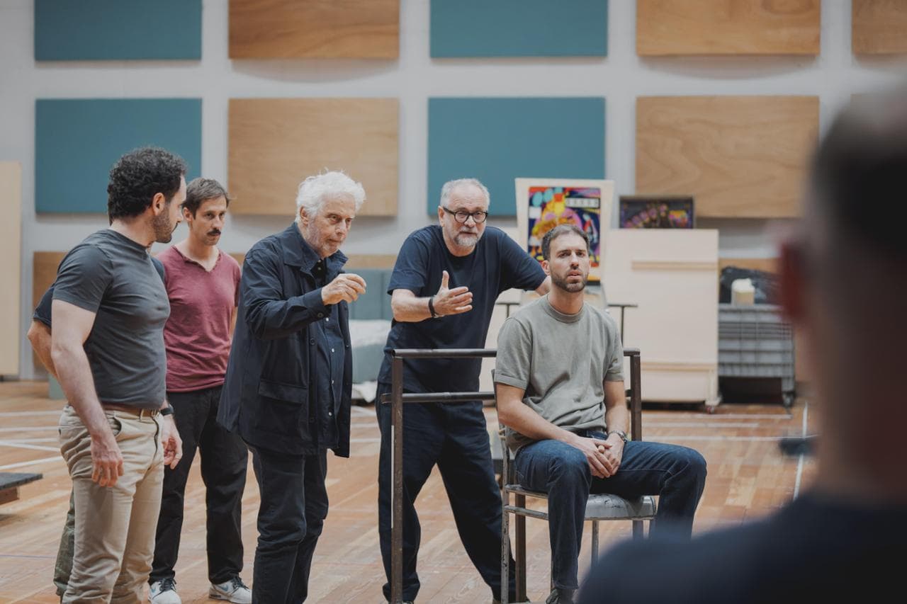 Composer Nicola Piovani ahead of the premiere of Romanzo criminale, an opera based on the bestselling novel by Italian writer Giancarlo De Cataldo. Photo: Michele Monastra