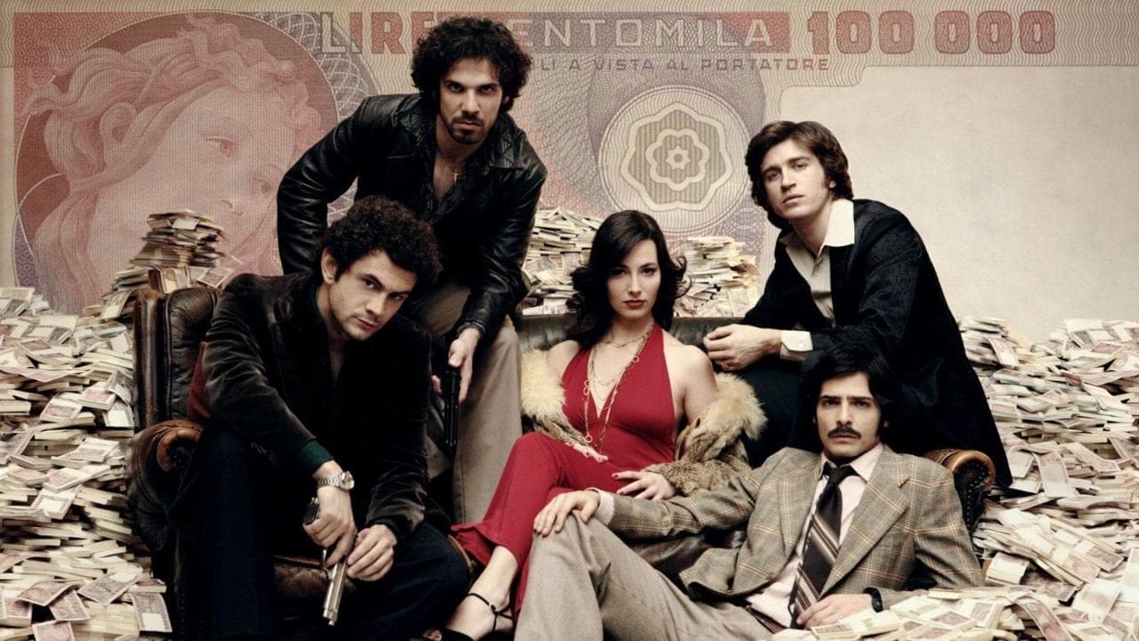 Romanzo criminale tells the true story of the Banda della Magliana, a criminal gang that dominated Rome’s underworld from the 1970s onwards. The novel was also adapted into a hugely successful television series directed by Stefano Sollima.