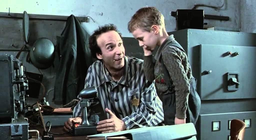 Roberto Benigni in “Life is beautiful” (1997)