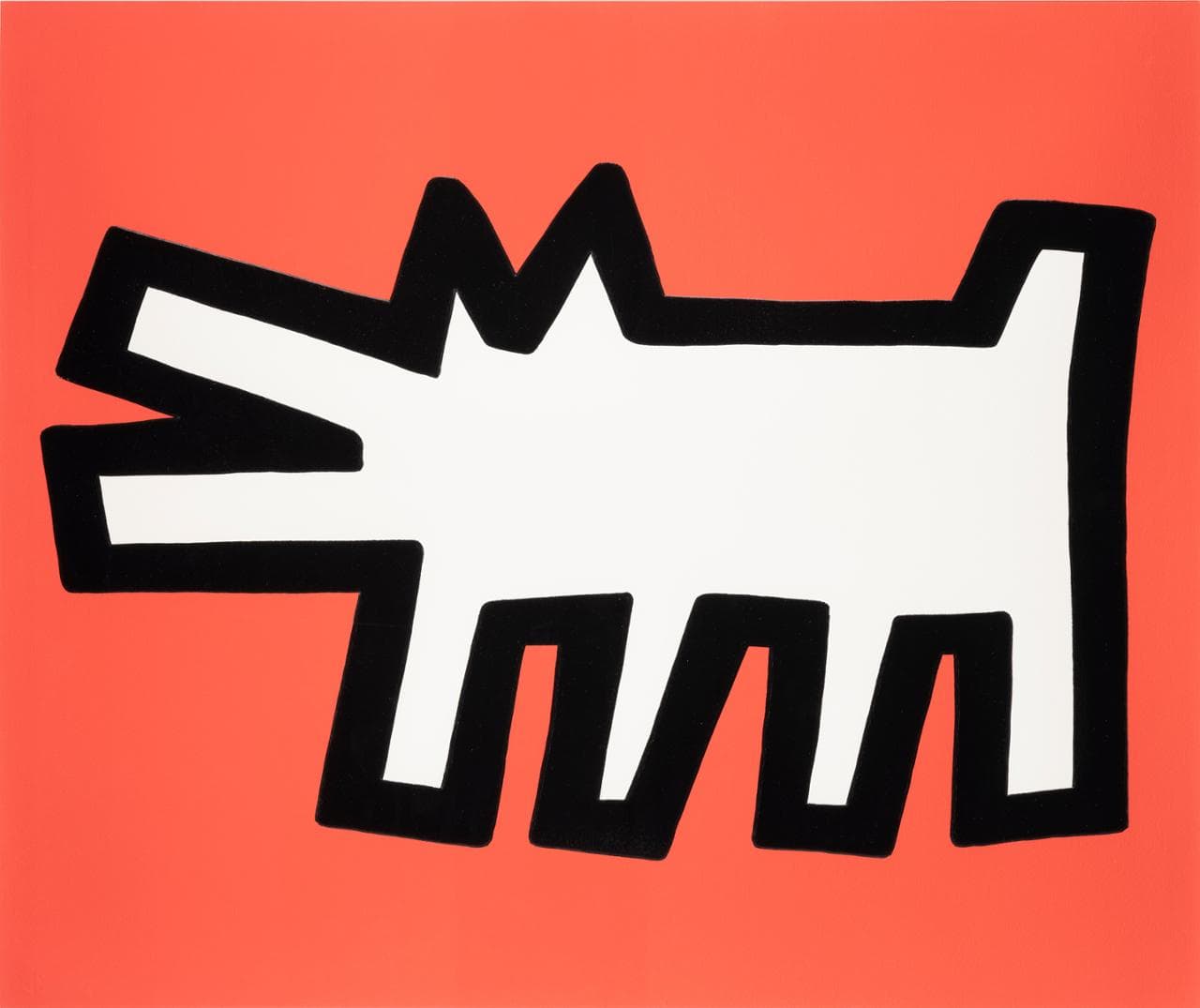 Keith Haring, Icons ©Keith Haring Foundation Courtesy of Nakamura Keith Haring Collection