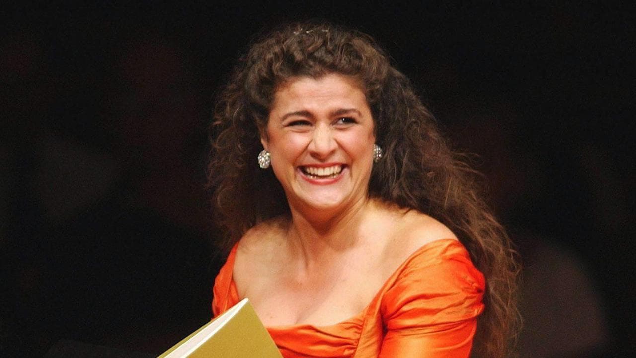 The famous opera singer Cecilia Bartoli