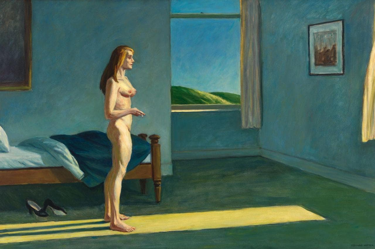 Edward Hopper, A Woman in the Sun, 1961. Oil on line. Whitney Museum of American Art, New York; 50th Anniversary Gift of Mr. and Mrs. Albert Hackett in honor of Edith and Lloyd Goodrich 84.31 © Heirs of Josephine N. Hopper/SIAE