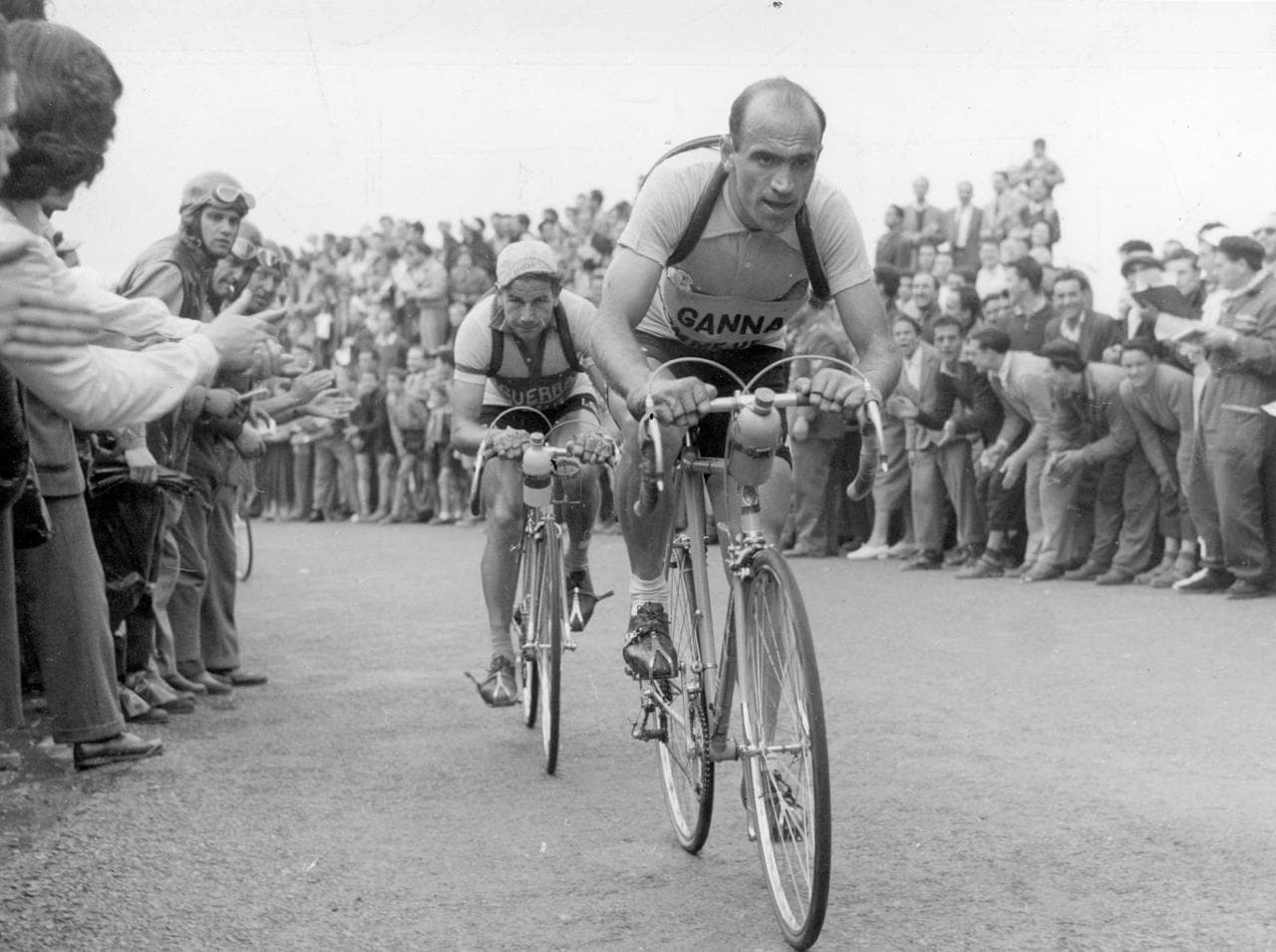 Fiorenzo Magni in action. The museum’s founder was one of the leading figures of Italian cycling’s golden age, winning the Giro d’Italia three times and the Tour of Flanders three times.