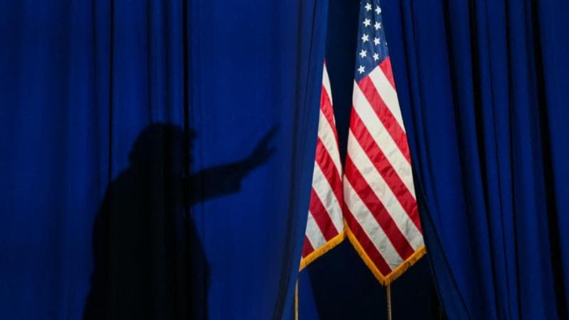Donald Trump at a rally in Oklahoma: the mid-term elections represent a sort of referendum on his presidency. AFP via Getty Images