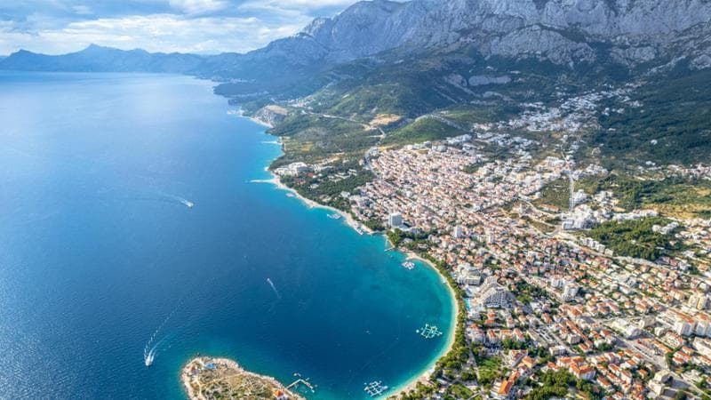Makarska Riviera, Dalmatian coast, Adriatic sea, Split-Dalmatia, Croatia