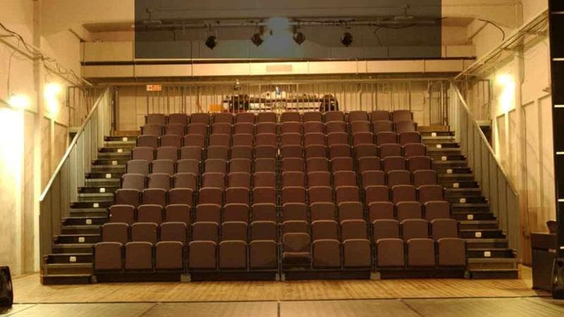 The auditorium of the Teatro delle Passioni