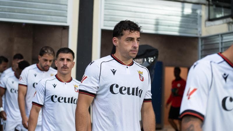 I giocatori del Ceuta