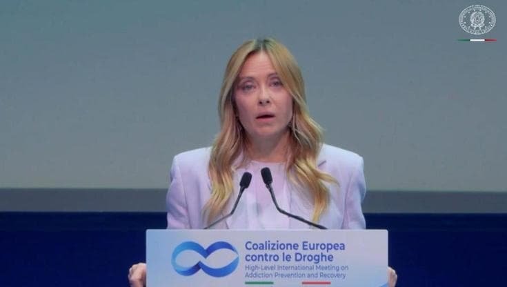 Meloni a San Patrignano: "La droga rende schiavi, e gli schiavi non sono liberi"
