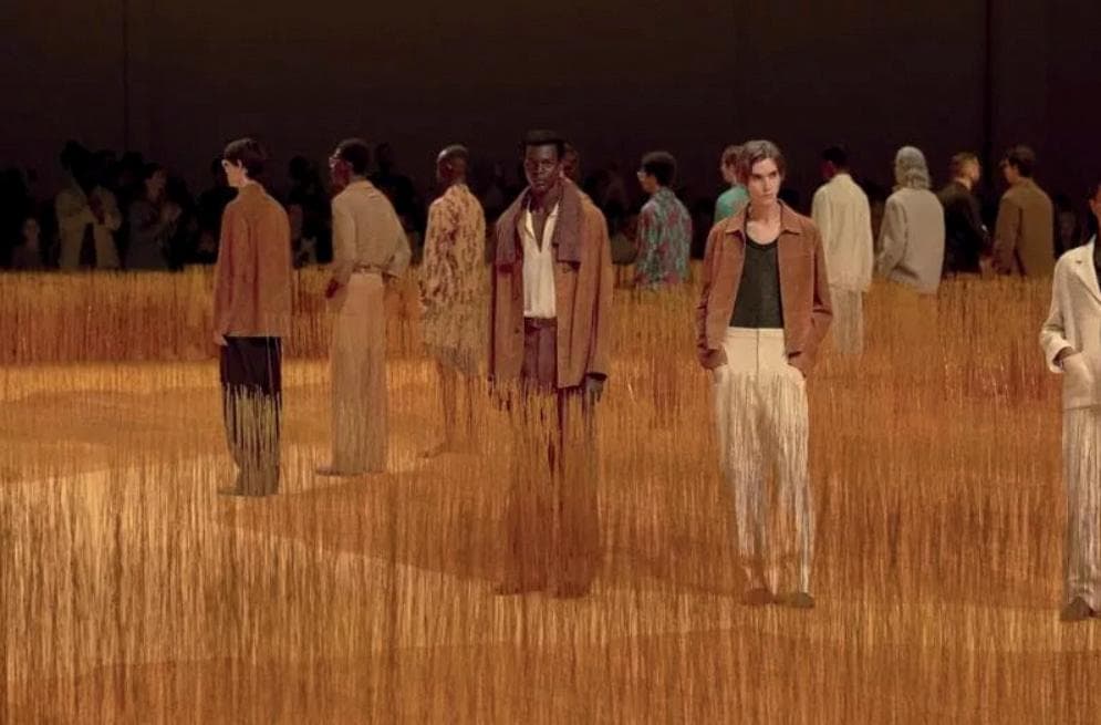 Spring/Summer 2025 show. Photo courtesy Zegna
