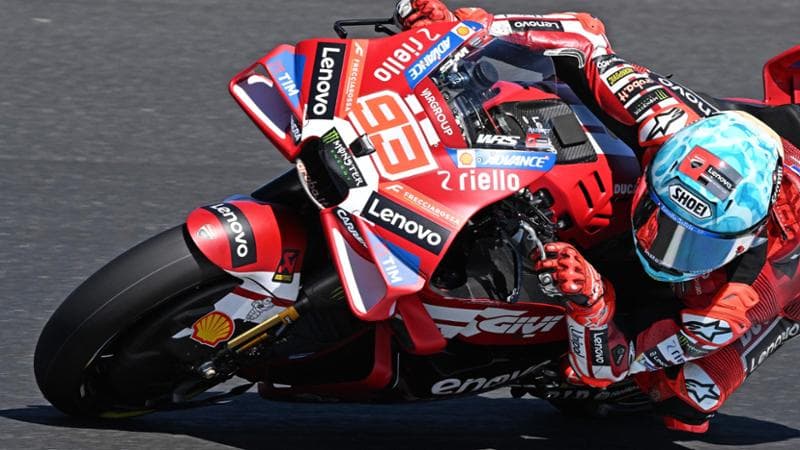 La Ducati di Marc Marquez