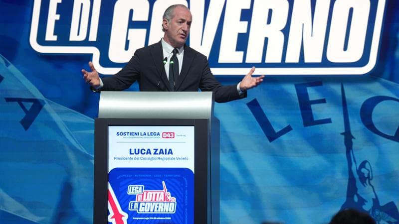 LUCA ZAIA POLITICO LEGA