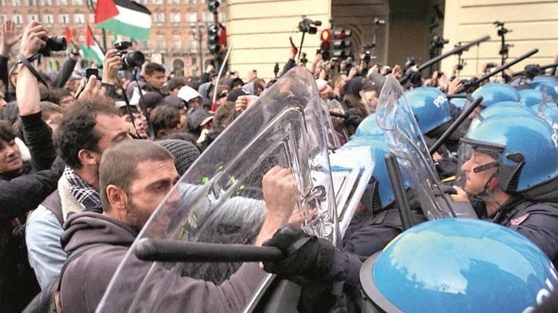 Scontri a Torino