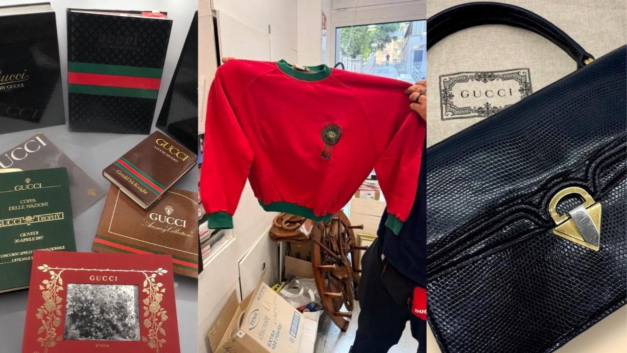 Svuotata Villa Gucci, migliaia di persone in fila al mercatino di Roma per mobili e vestiti: venduta a 250 euro la fondina per pistola con il logo 