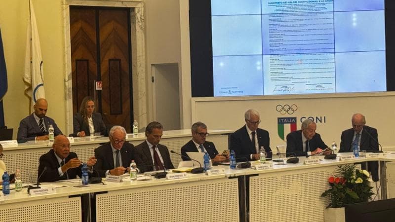 Coni, presentato il 'Manifesto dei valori costituzionali nello Sport'
