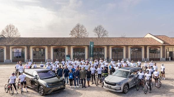 Škoda e ciclisti “Stessa Strada”: il progetto per dare più sicurezza a tutti