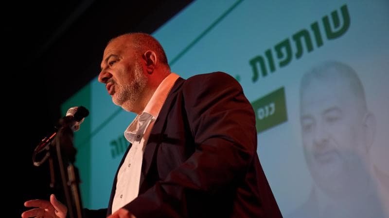 Mansour Abbas, leader del partito arabo Ra'am