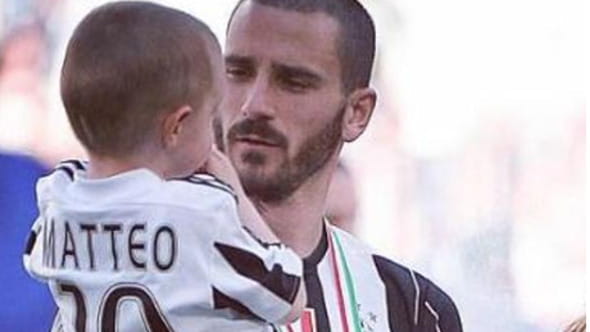 Bonucci e la malattia del figlio: “Aveva una massa nel cervello, ho pregato e preso a pugni il muro”