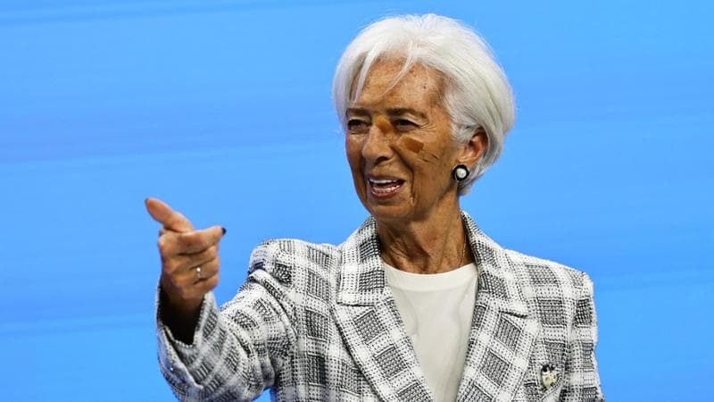 Christine Lagarde, presidente della Bce
