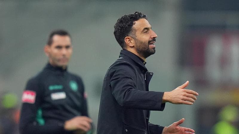 Amorim: “Vincere subito è difficile, serve tempo. Non invidio Chivu, sono nel posto giusto”